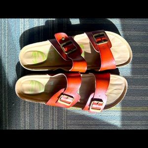 Brown sandals